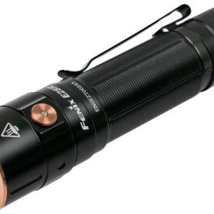 fenix e12 flashlight stainless V3.0 EDC Penlight, 200 Lumen 1xAA Battery Designed for Everyday Carry with Lumentac Battery Organizer The Fenix E12 V3 is a compact powerhouse designed for everyday carry Fenix E12 v.3 (200 lumens)